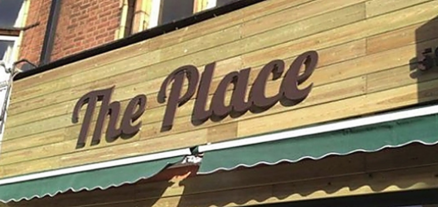 Signage for The Place